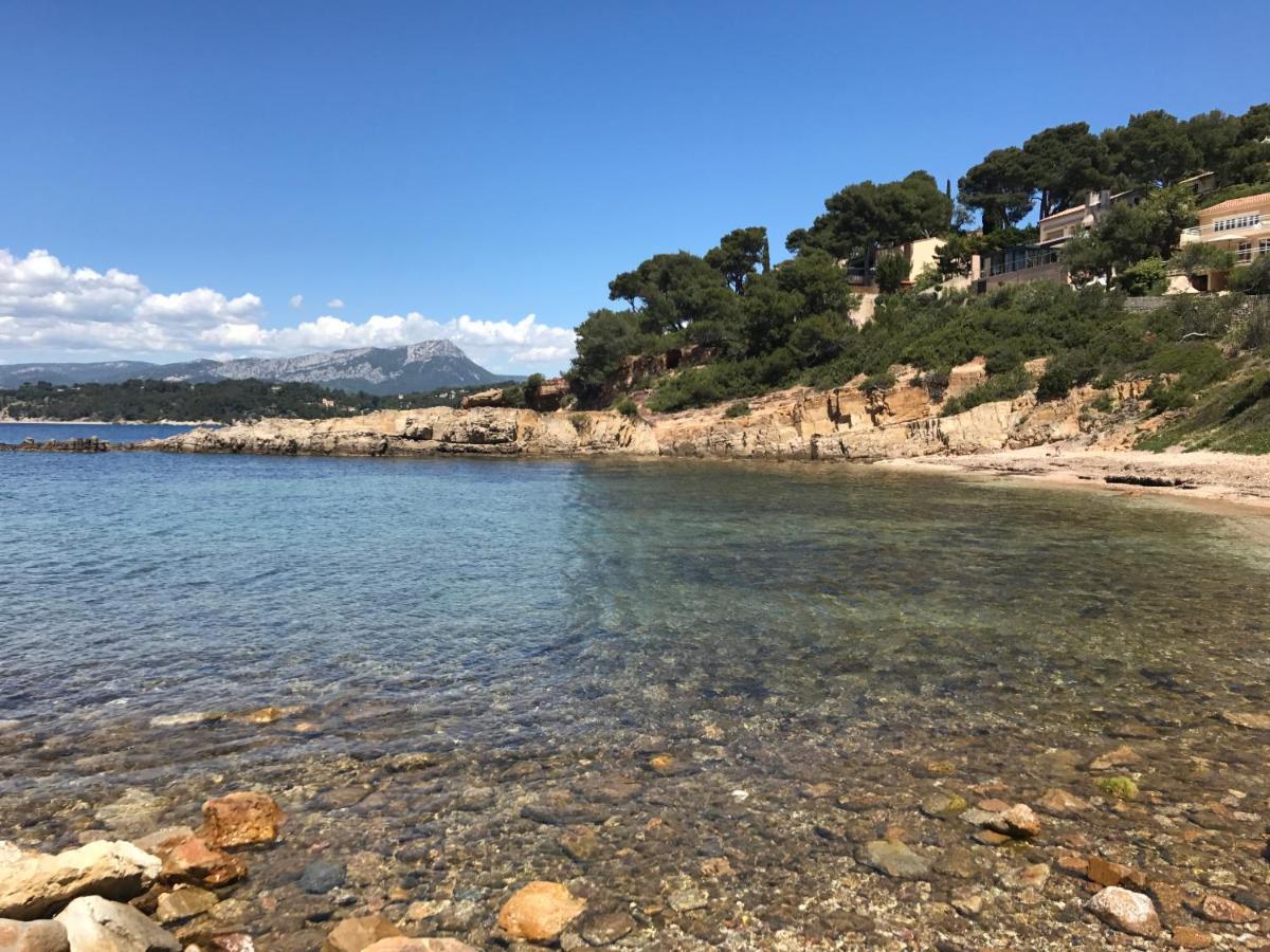 Cabanon La Calanque Du Peninsula Hotel Le Pradet Bagian luar foto
