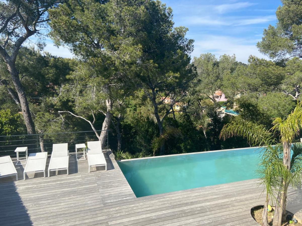 Cabanon La Calanque Du Peninsula Hotel Le Pradet Bagian luar foto